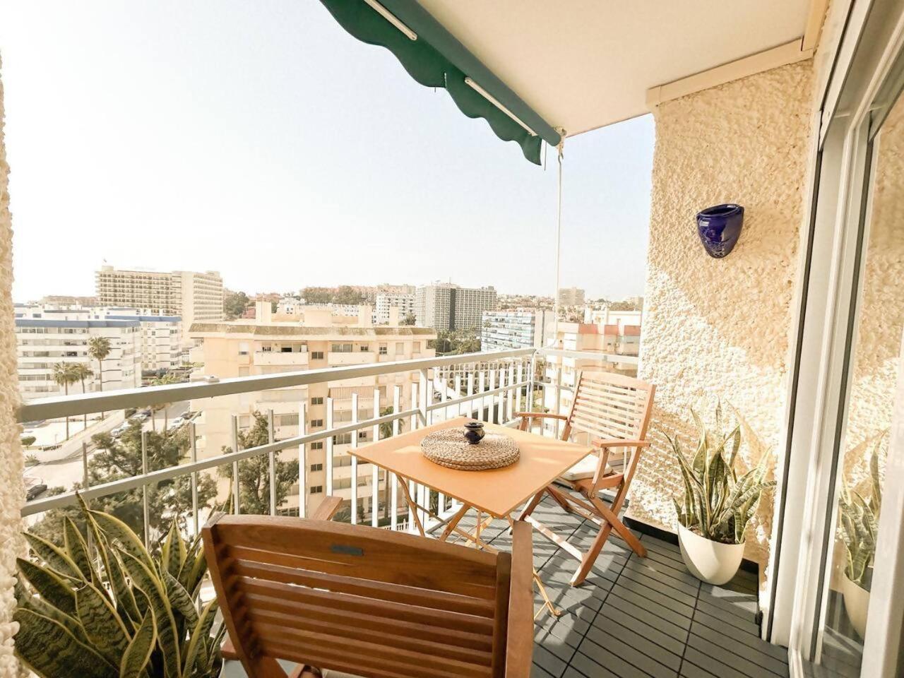Appartement Vistas Al Mar A 1 Min De Playa Con Parkig Gratis à Benalmádena Extérieur photo